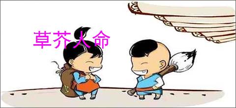 草芥人命