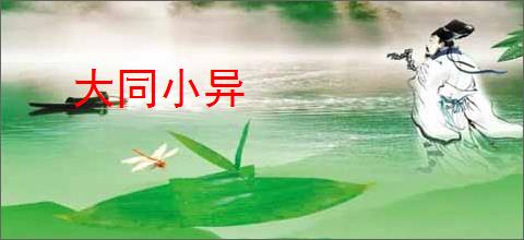 大同小异