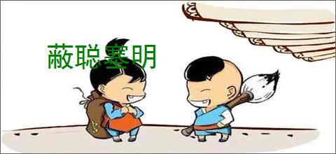 蔽聪塞明